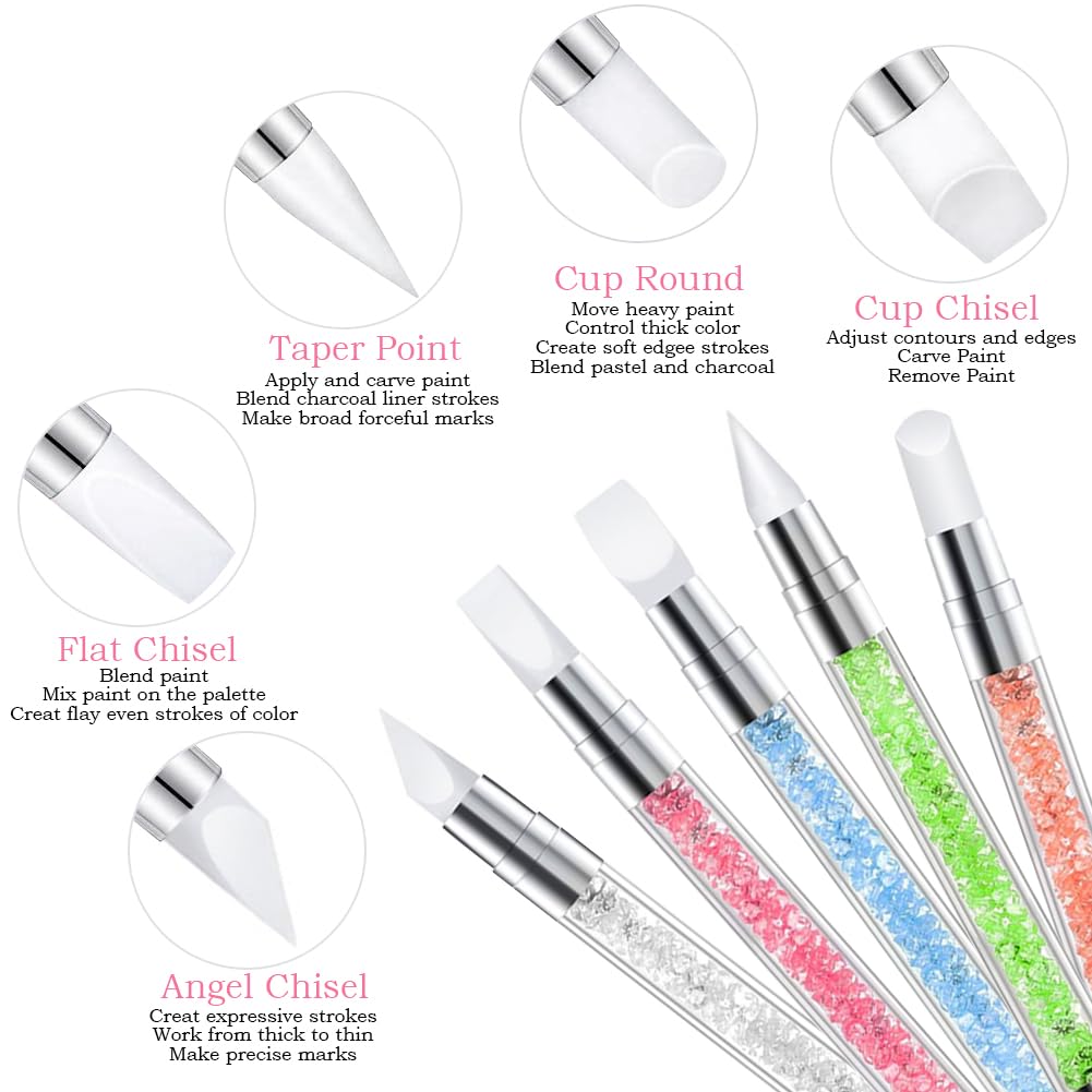 DIYCICO nail art sculpture pen close-up highlighting versatile shaping