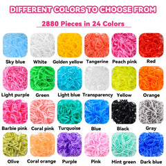 DIYDEC premium soft rubber material closeup gentle on hair with strong stretch