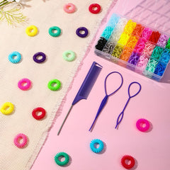 DIYDEC rat-tail comb and styling tools easy to create neat braids and ponytails