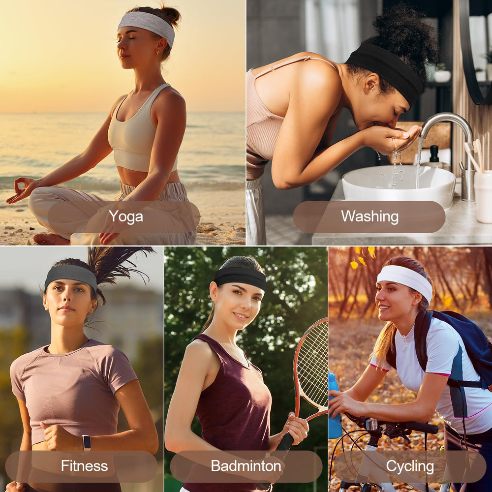 DiyJibb headbands suit yoga, running, gym, and outdoor workouts.
