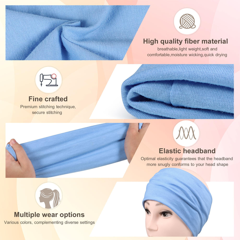 DiyJibb diademas para deporte, absorben sudor y mantienen la frente seca.