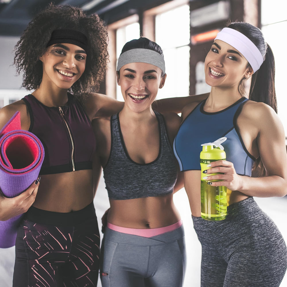 DiyJibb one-size-fits-most headbands fit comfortably without pinching.