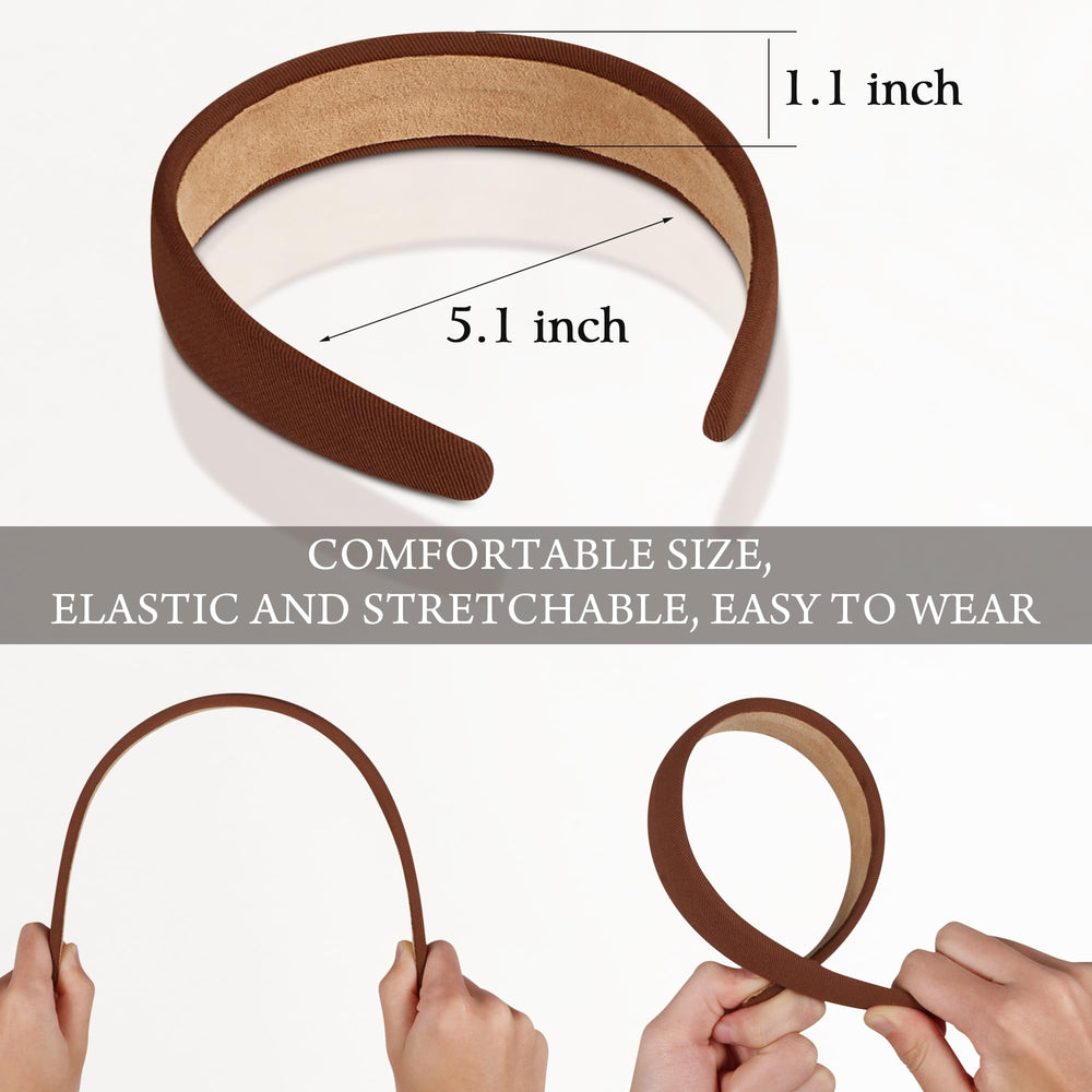 DiyJibb padded comfort headband emphasizes soft, comfortable fit for extended use.