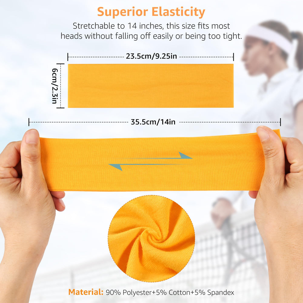 DiyJibb headbands with sweat-absorbing properties to keep face dry during workouts.