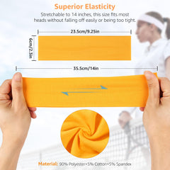 DiyJibb headbands with sweat-absorbing properties to keep face dry during workouts.