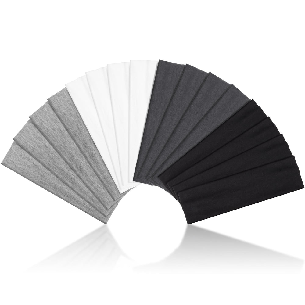DiyJibb headbands in color variety keep hair in place during workouts with versatile style.