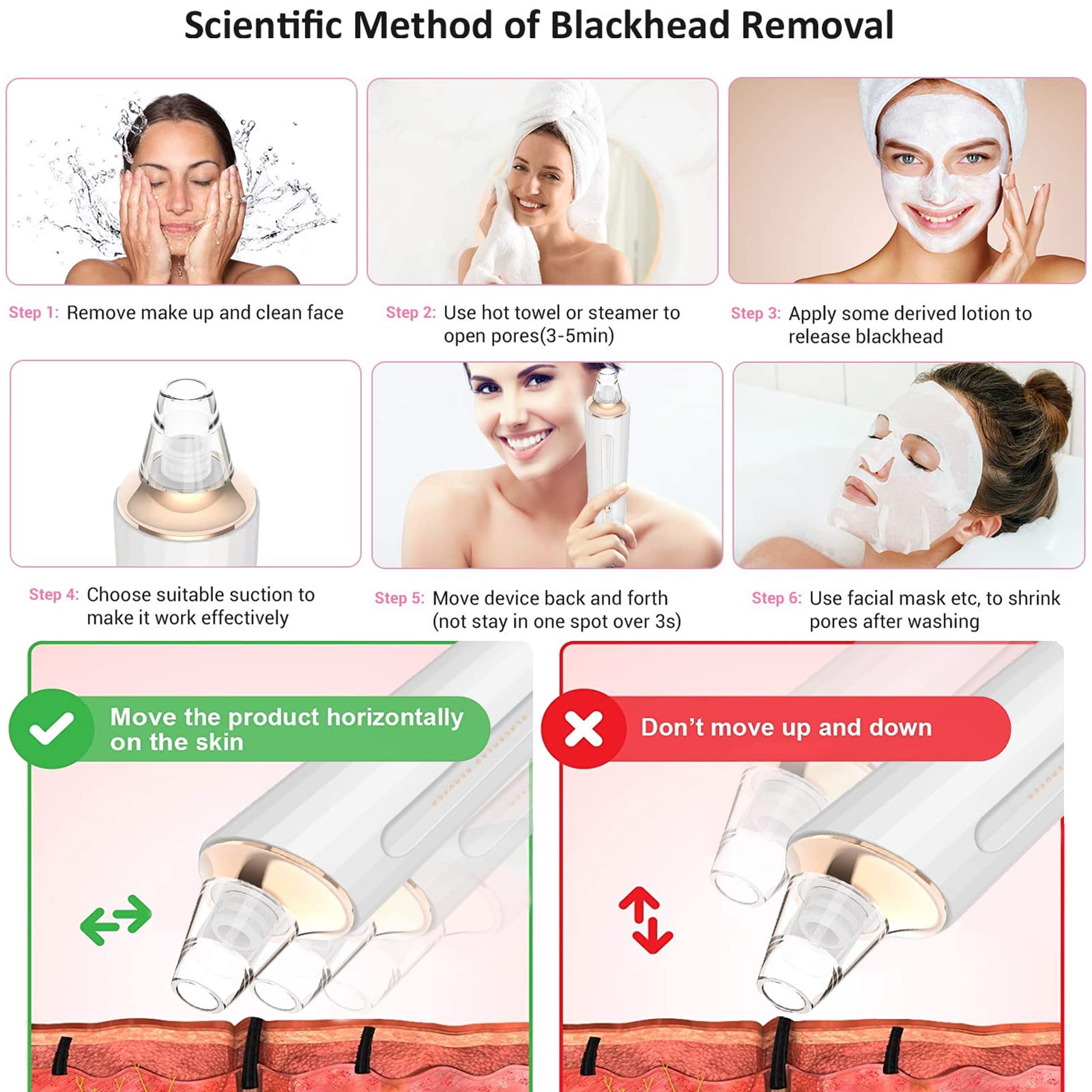 DIYthinker Blackhead Remover Vacuum travel case supports on-the-go skin care.