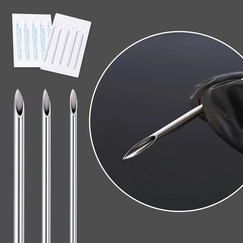 DJCIW conjunto de tamaños 12G a 20G para piercing