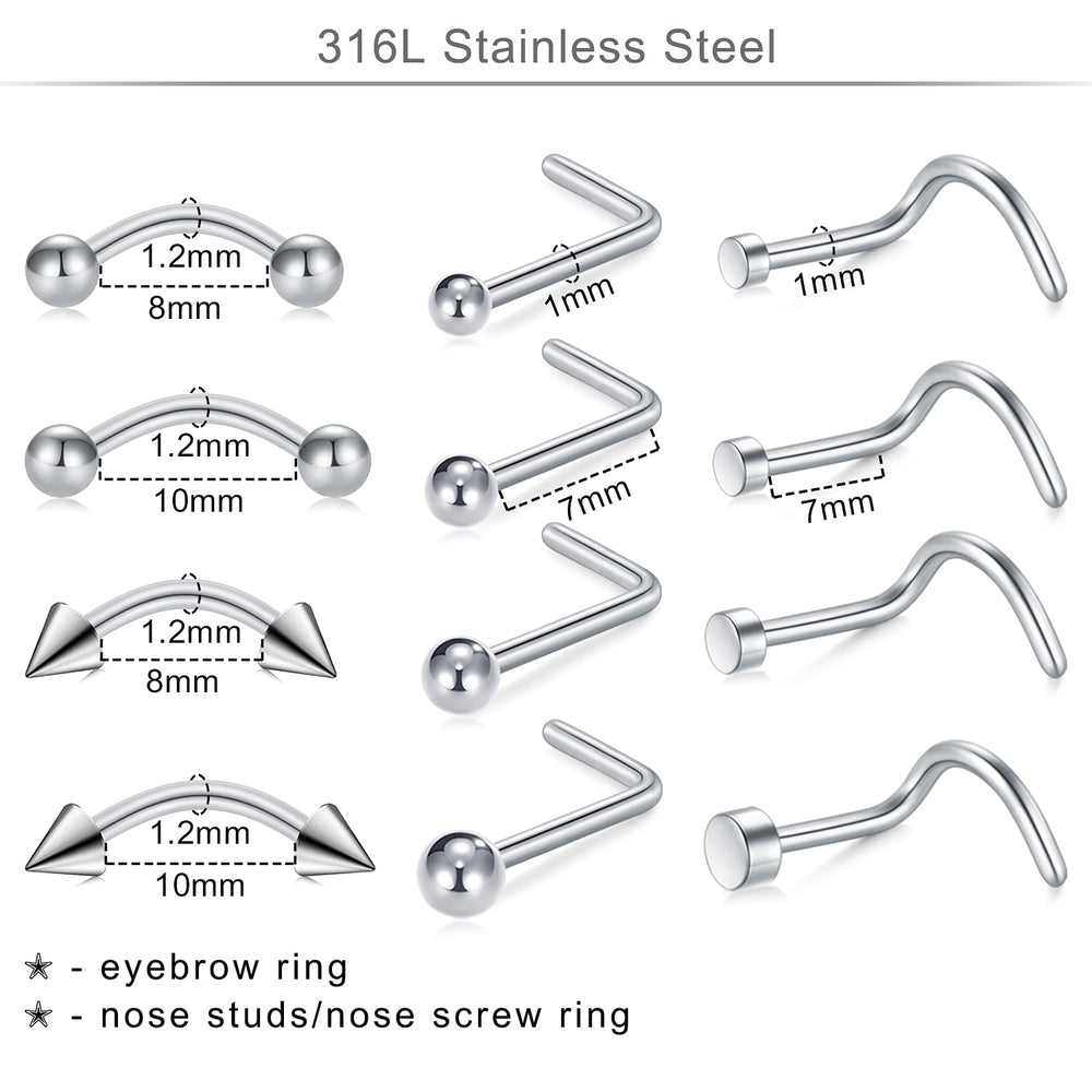 Toallitas y limpieza DJCIW para cuidado postpiercing y higiene