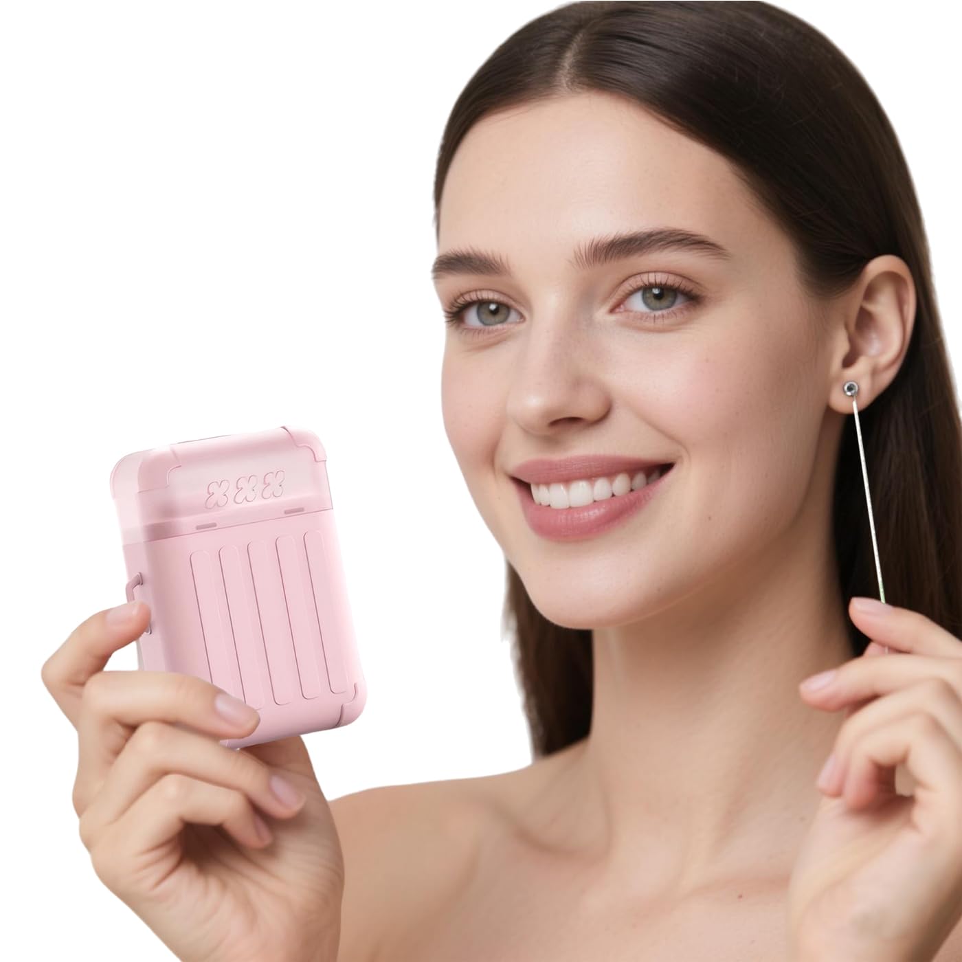 DJDZ compact portable piercing cleaner kit for travel and storage