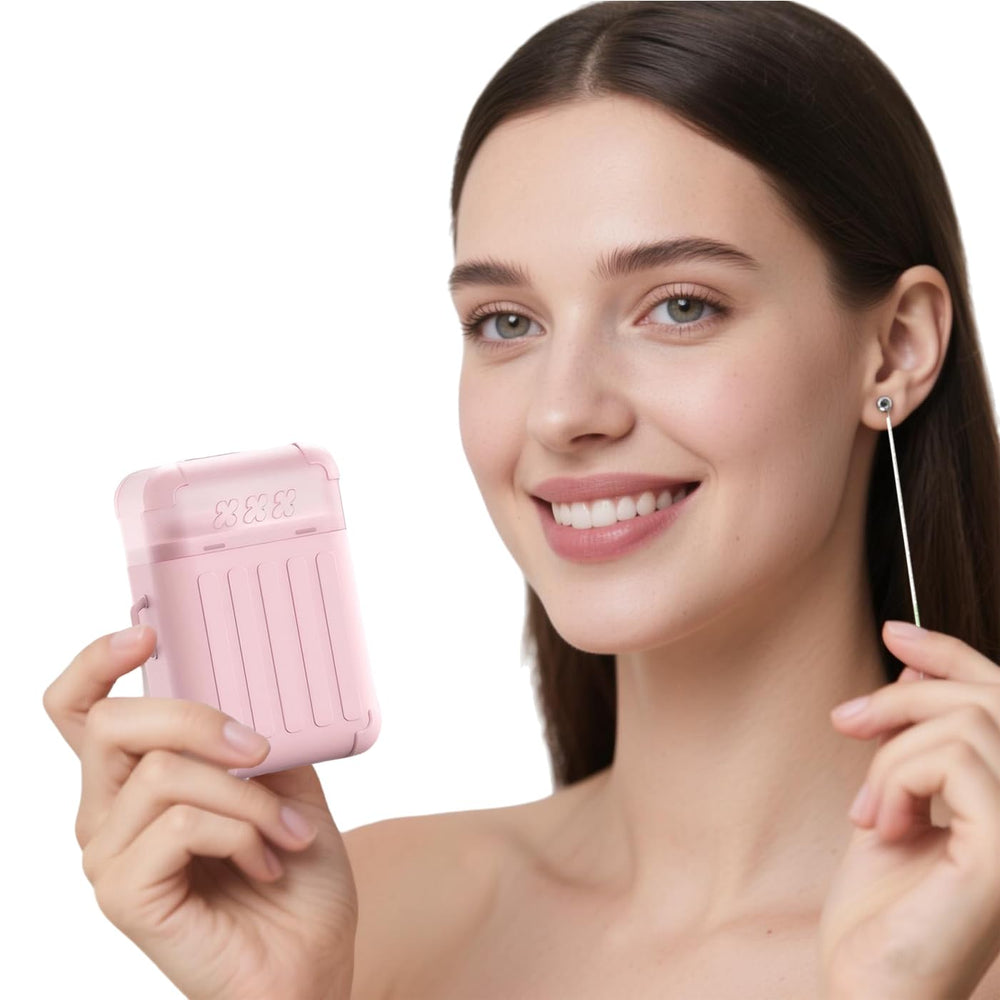 DJDZ compact portable piercing cleaner kit for travel and storage