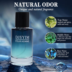 DJSYIM close-up of fragrance notes highlighting crisp apple accents.