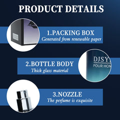 DJSYIM packaging exterior with sleek bottle design for portability.