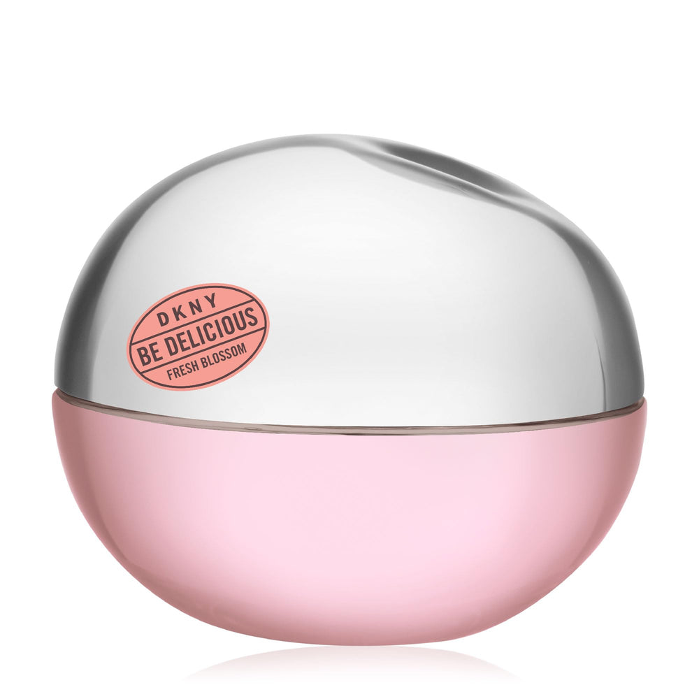 DKNY Be Delicious Fresh Blossom cap detail evokes playful NYC energy