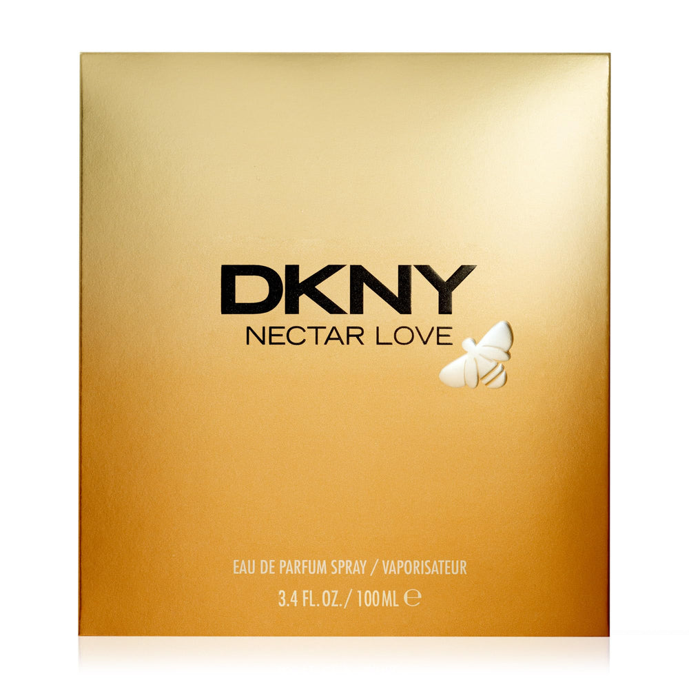 DKNY Nectar Love outer box with citrus hints for a fresh feel