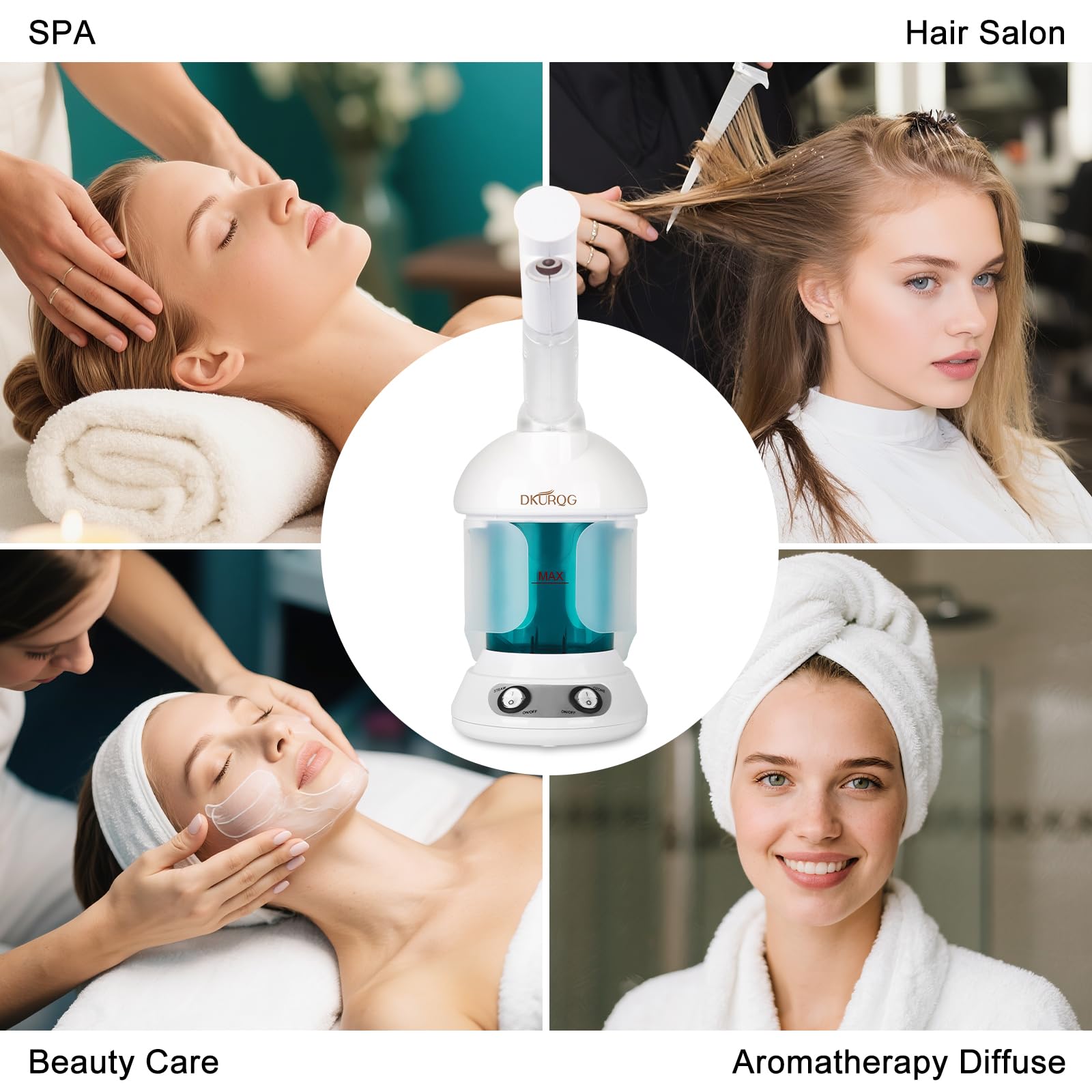 DKURQG facial steamer requires distilled or purified water for best results.