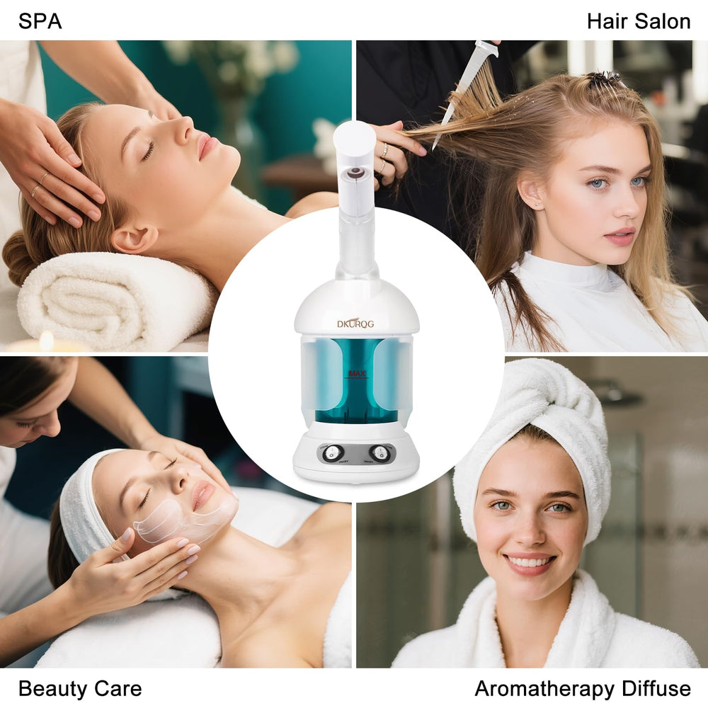 DKURQG facial steamer requires distilled or purified water for best results.