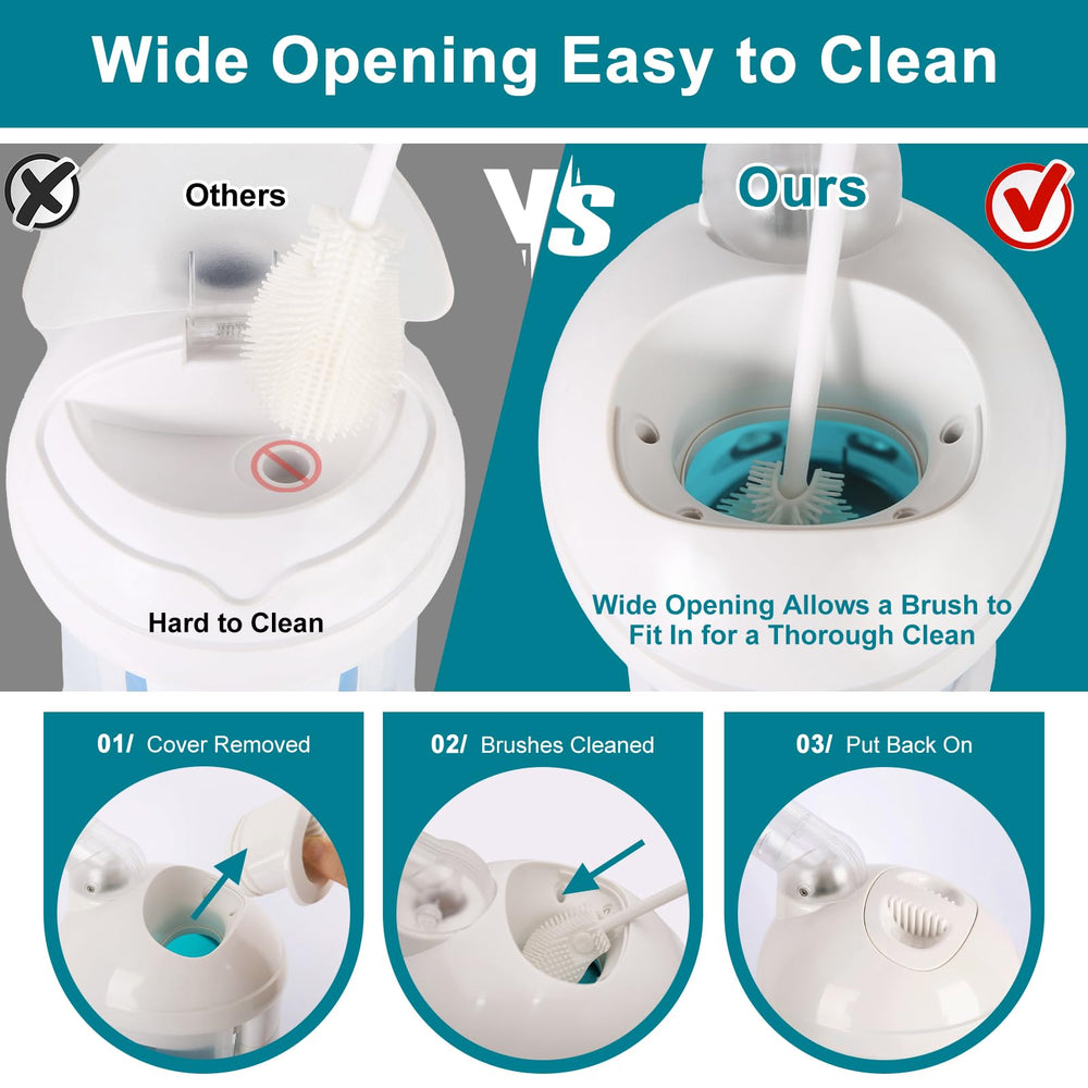 DKURQG facial steamer uses nano ionic vapor for gentle deep cleansing.