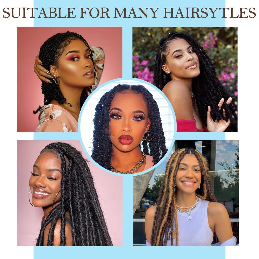 Dlyoigr Afro Twist Hair care guidance for washing and drying