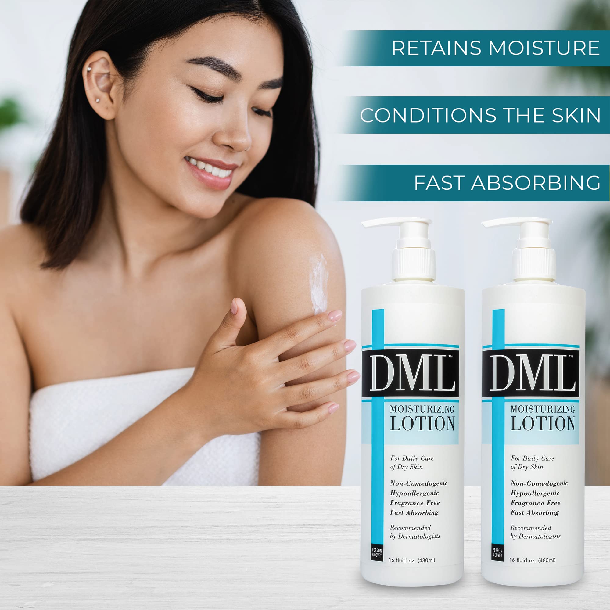 DML Dimethicone barrier protection image emphasizes a protective skin layer