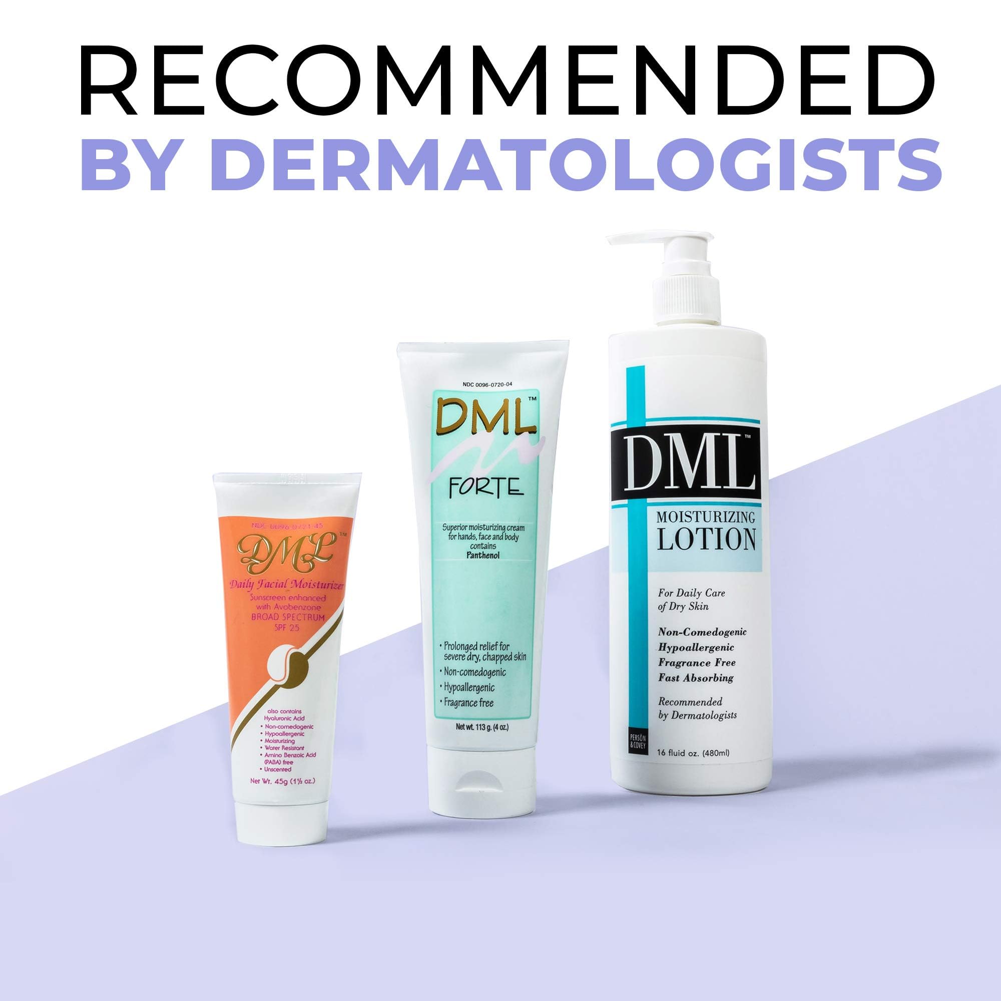 DML Hidratante Facial SPF25, etiqueta clara de proteccion diaria