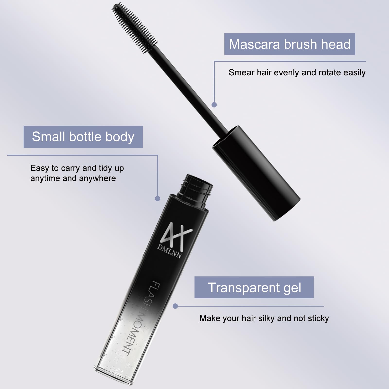 DMLNN Hair Finishing Stick bangs-fix near-ear flyaways.