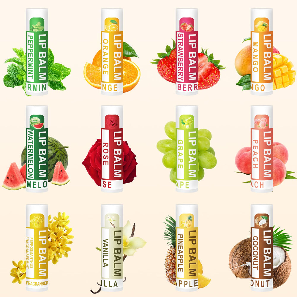 DMSKY bálsamo labial con vitamina E y coco para hidratación duradera.