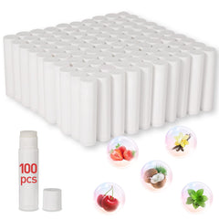 Dmsky lip balm bulk pack front view with multi-flavor display for gifting.