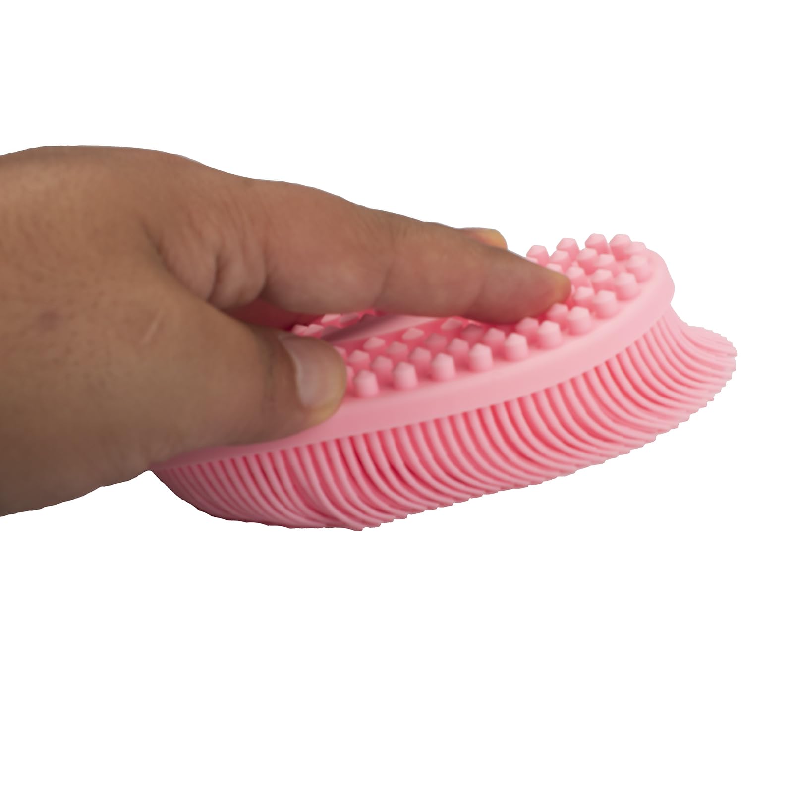 DNC cepillo de silicona usado en la ducha para limpieza suave.