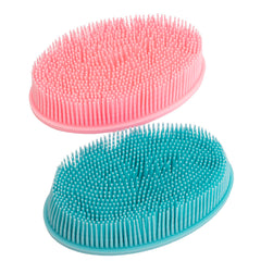 DNC cepillo de silicona, lado exfoliante para renovación de la piel.