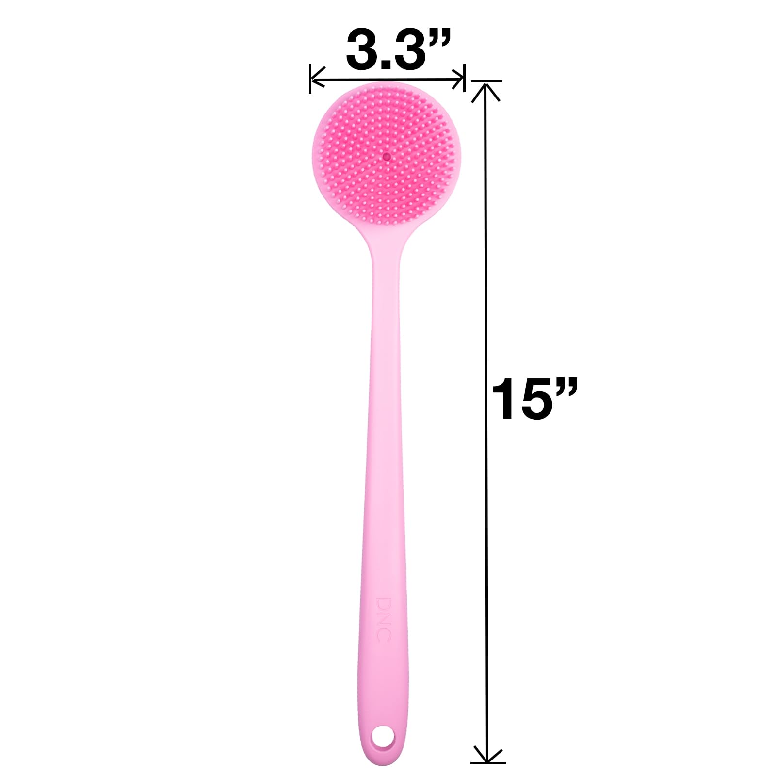 DNC doble caras rosa ofrece limpieza suave y masaje relajante.