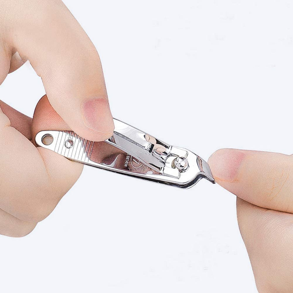 DNHCLL pedicure manicure clippers with non-slip grips for controlled trimming