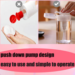 DNSEN leak-proof pump top with cap prevents spills