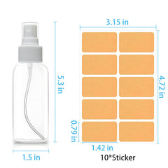 DNSEN leak-proof twist-lock closure on bottle securing contents