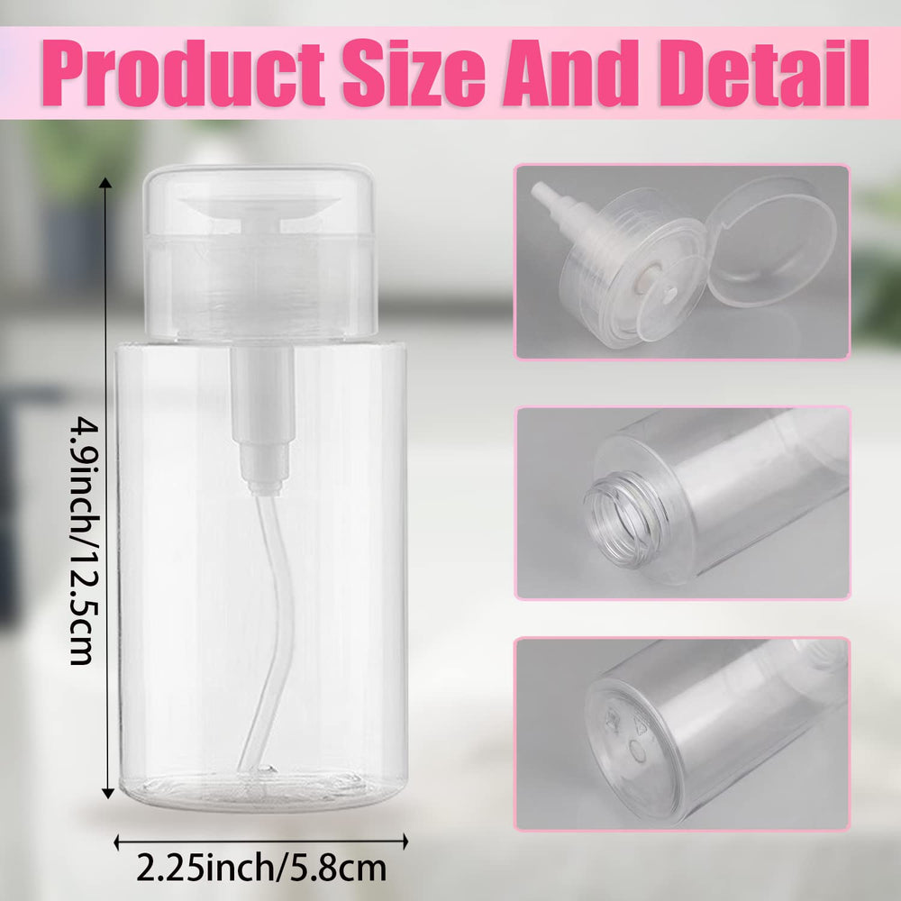 DNSEN transparent 200ml bottle shows remaining liquid clearly