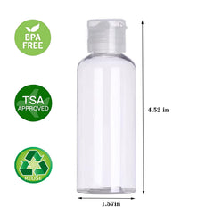DNSEN transparent bottle body reveals contents for quick identification.
