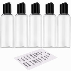 DNSEN travel bottles with leakproof cap for secure airline carry-on