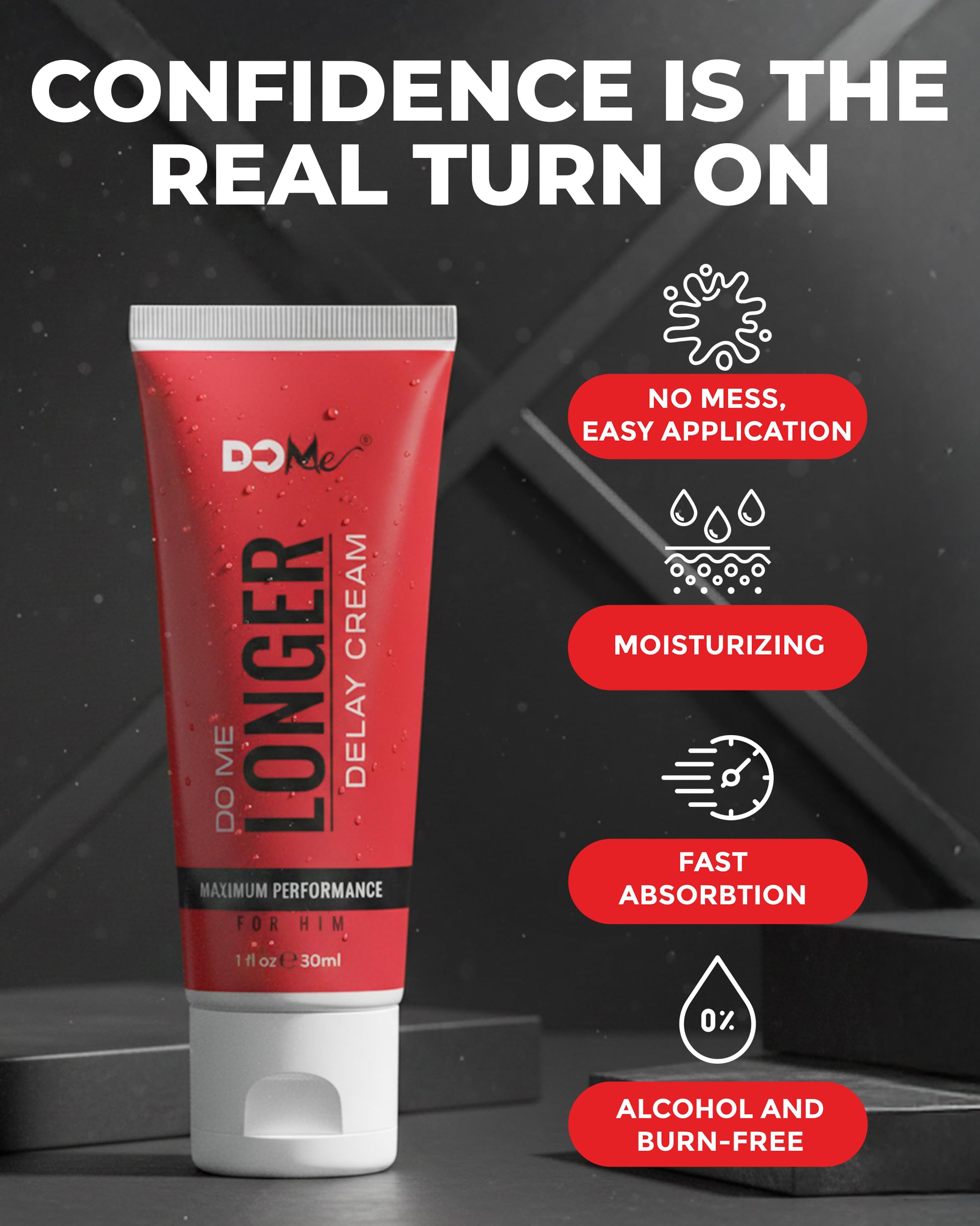 Do Me crema retraso: textura cremosa se extiende con facilidad.