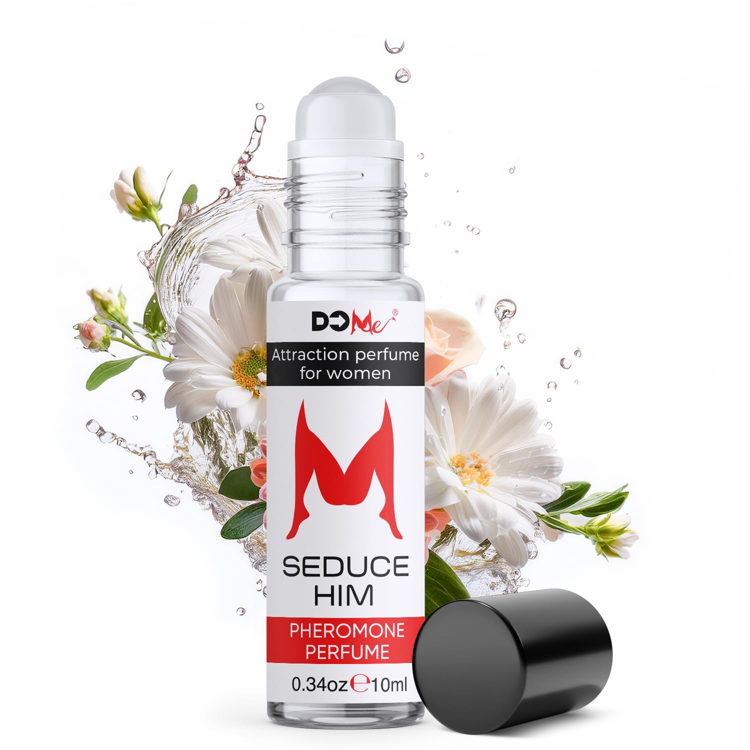 Do Me Pheromones perfume leak-proof bottle, travel-ready.