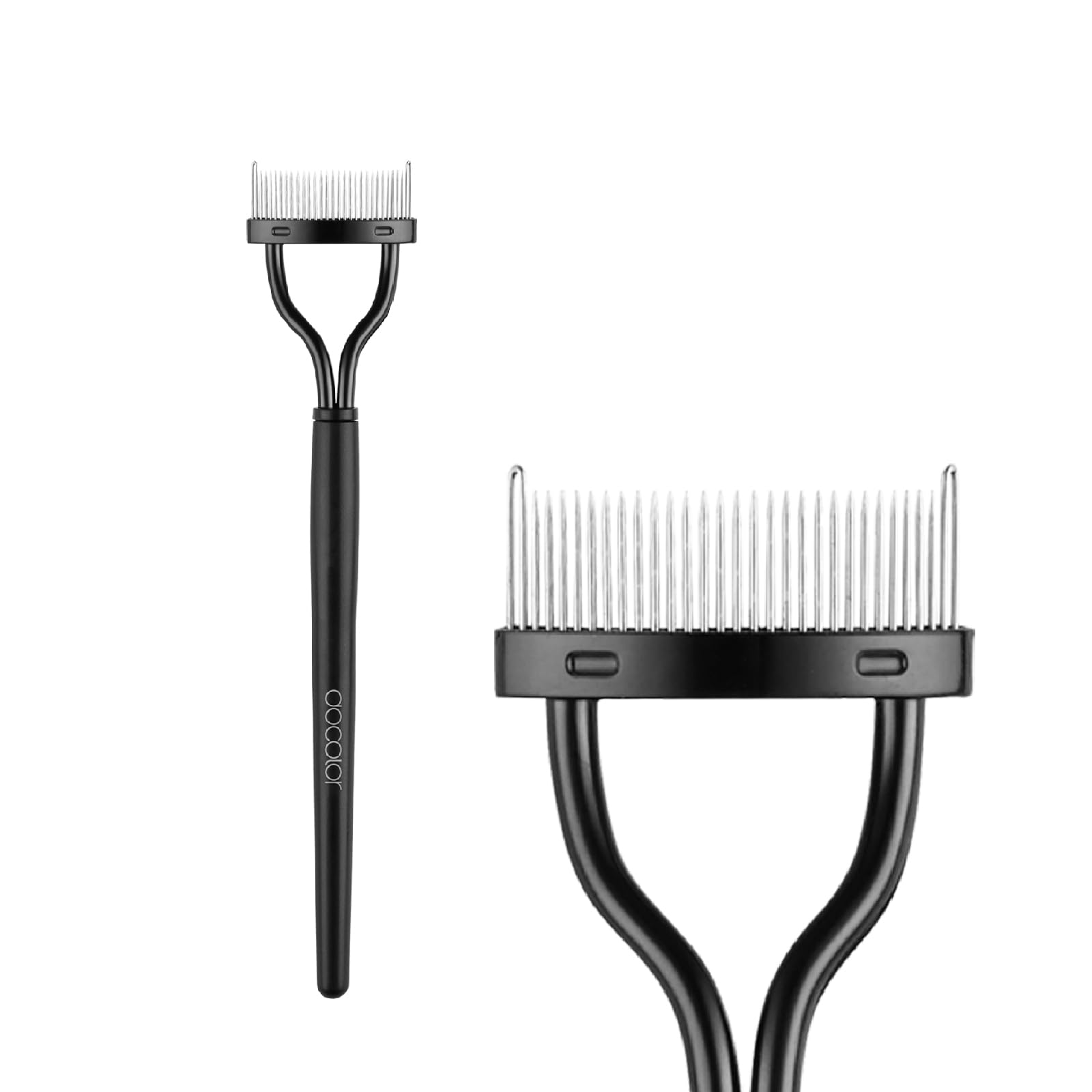 Docolor black eyelash comb adds a sleek touch to your beauty routine.