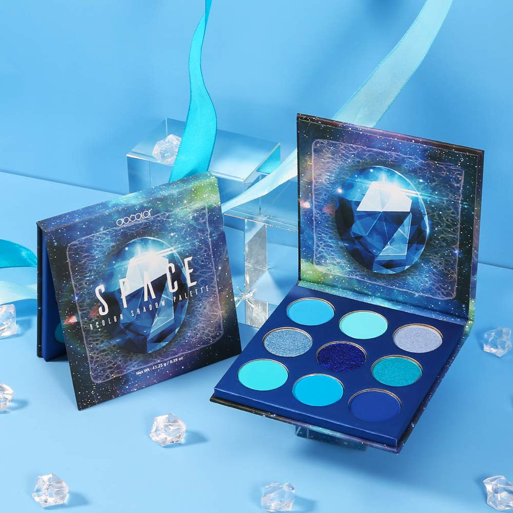 Lentejuela azul docolor para brillo glamoroso.