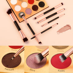 Docolor 2-in-1 concealer and eyeshadow brush for quick fixes.