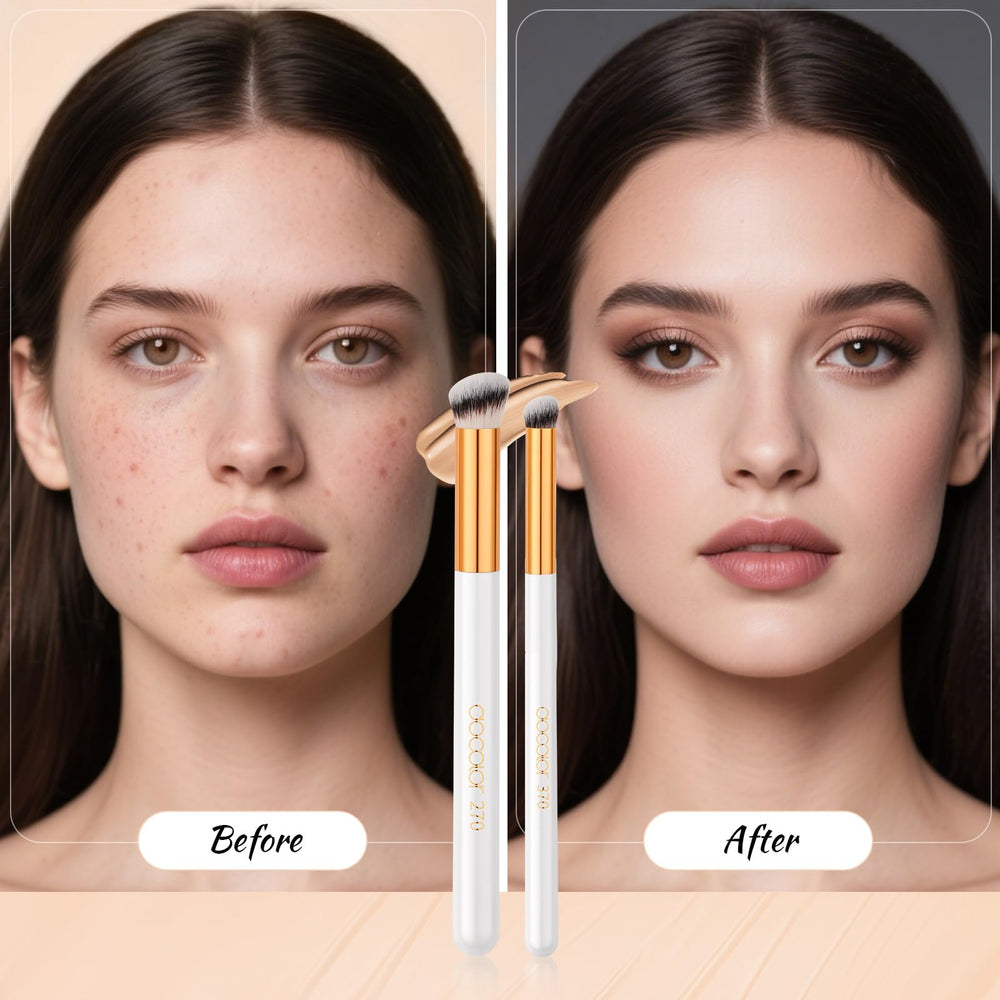 docolor detailed blemish concealer brush blends tiny spots seamlessly