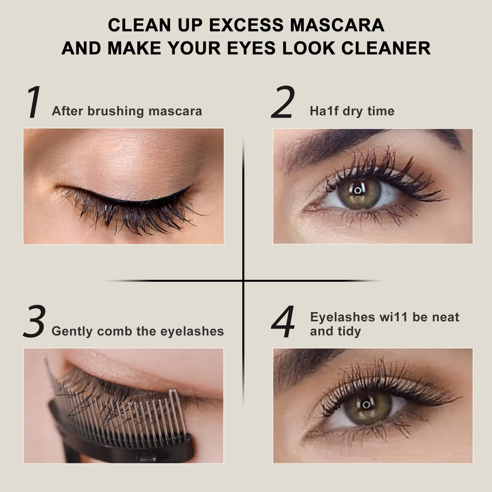 Docolor easy-cleaning design simplifies maintenance after makeup sessions.