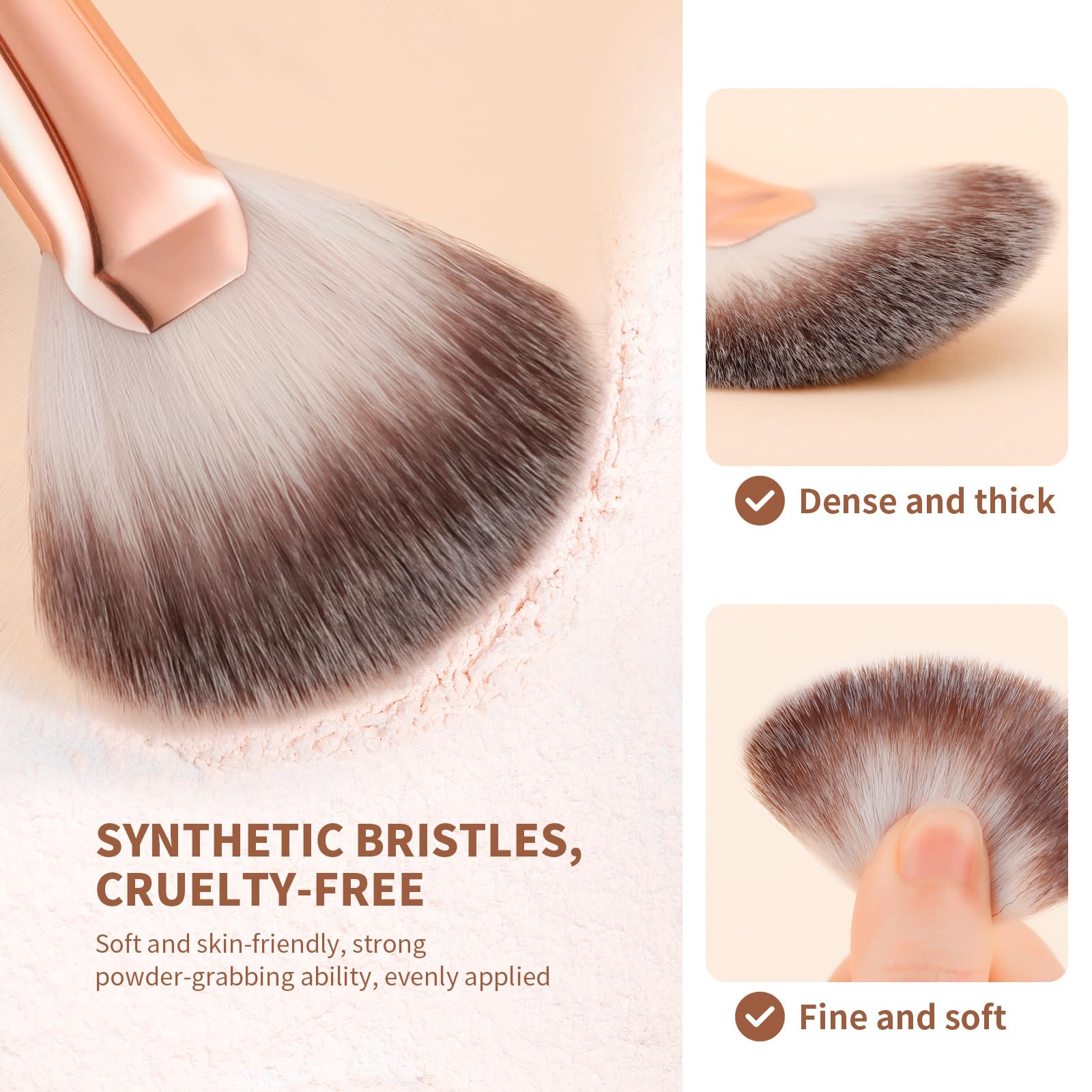 docolor highlighter fan brush versatile tool for multiple makeup steps