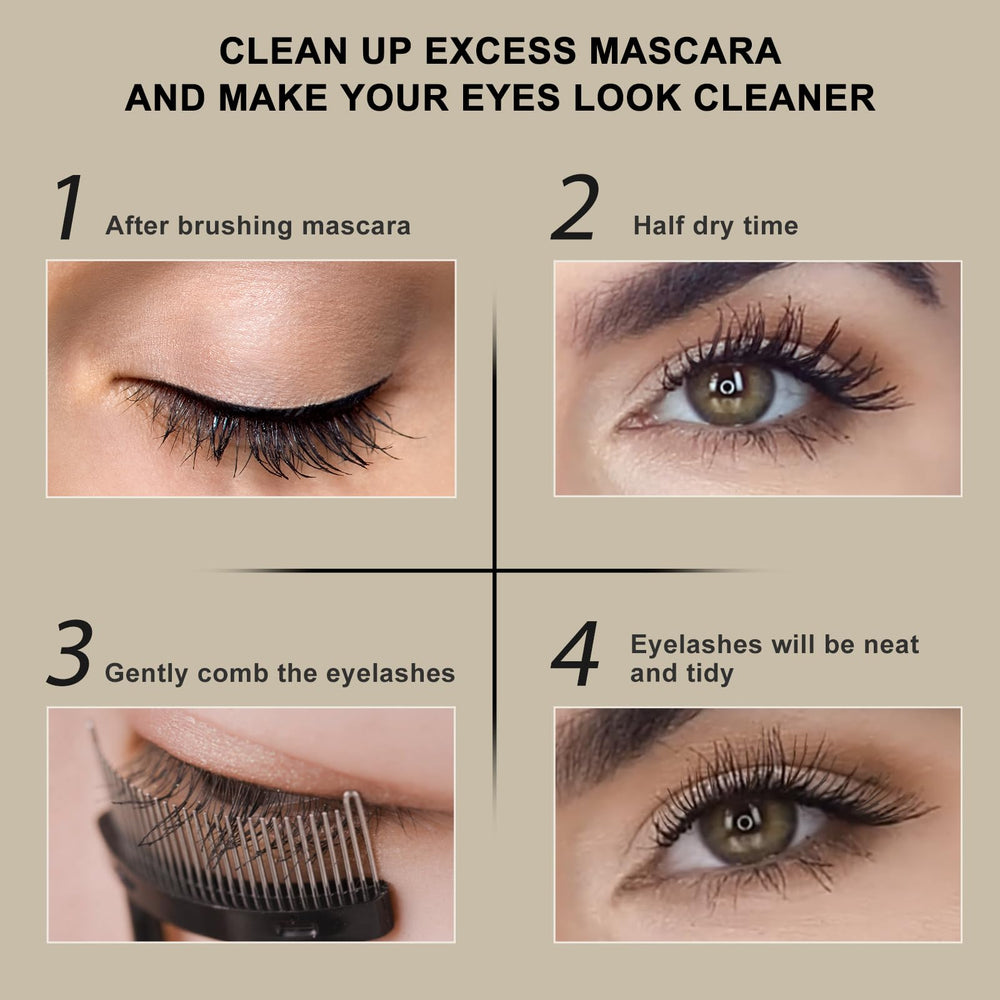 Docolor lash separator tool with protective cover keeps routines hygienic on the go.