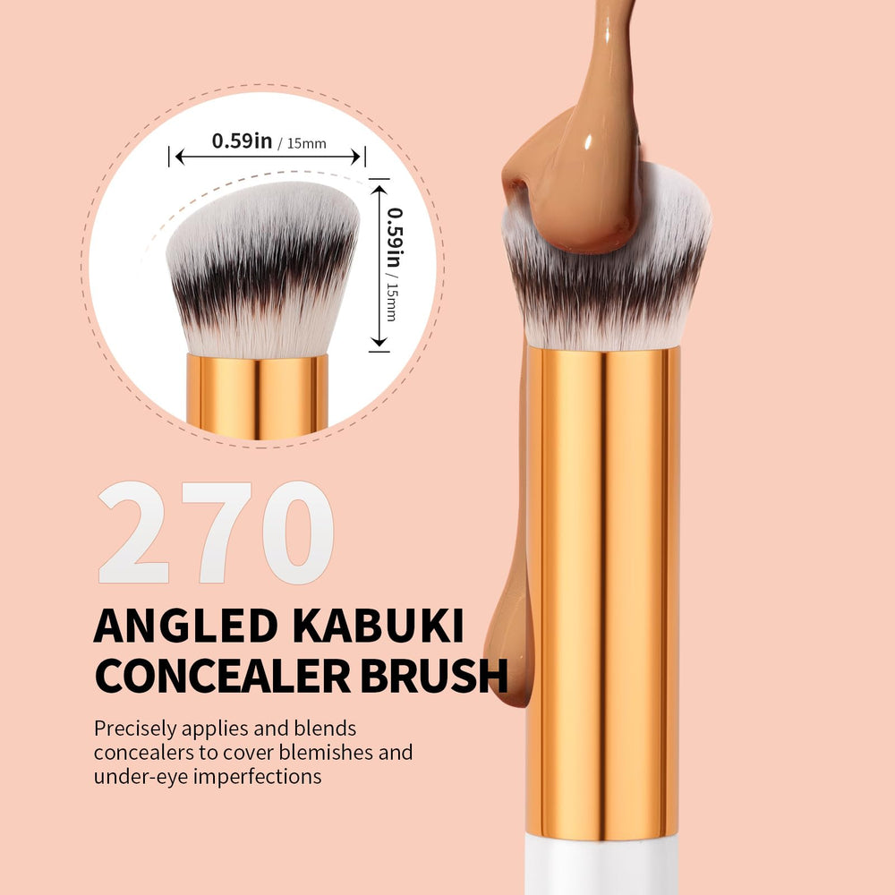 docolor mini spot concealer brush 370 targets small blemishes with precision