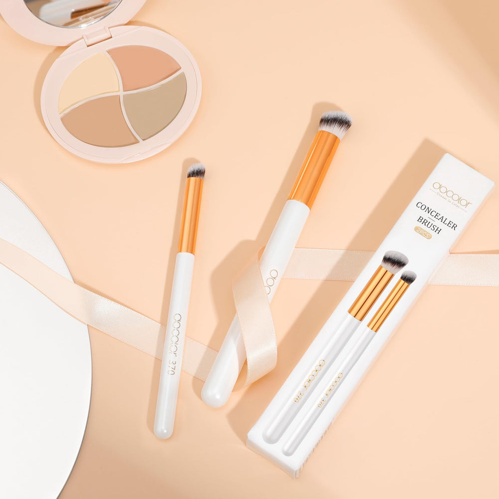 docolor nasal contour brush provides defined, precise nose shading
