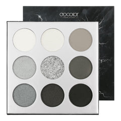Docolor Paleta sombras gema negro: tono intenso para look nocturno duradero.