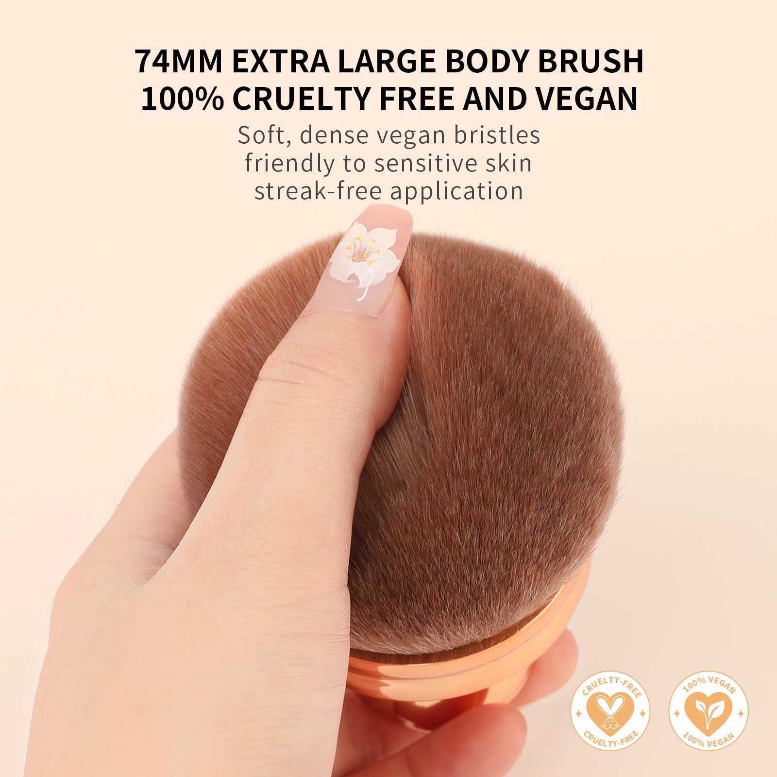 docolor Dense bristles minimize product absorption for cleaner, cost-effective application.